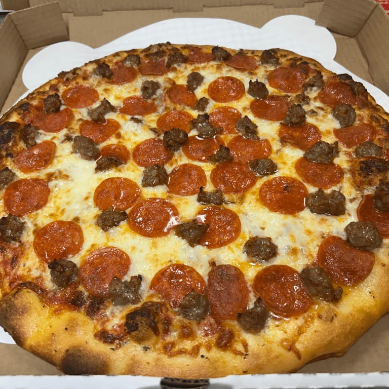 Indulge in Meat Lovers Pizza
